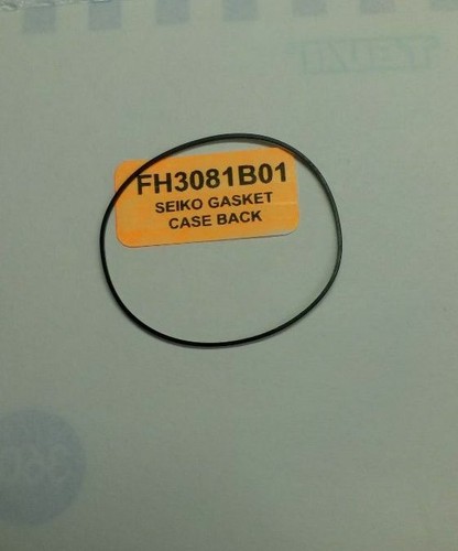 Seiko case back gasket - case,