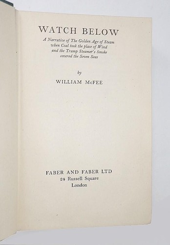 William mcfee watch below - below,